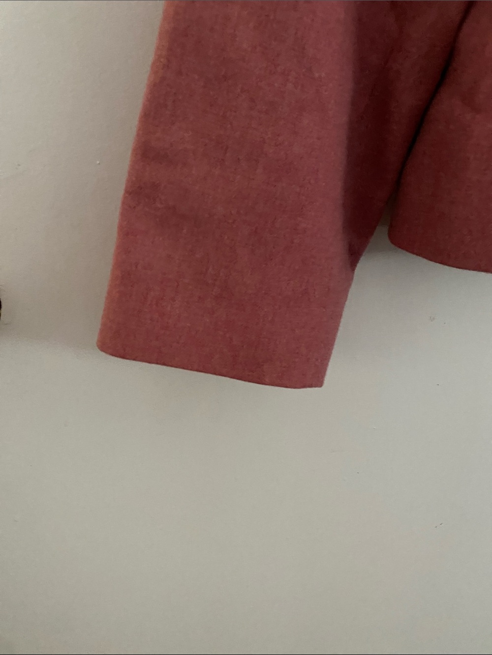 Pendleton Dusty Rose Wool Button-Front Jacket - Picture 4 of 7